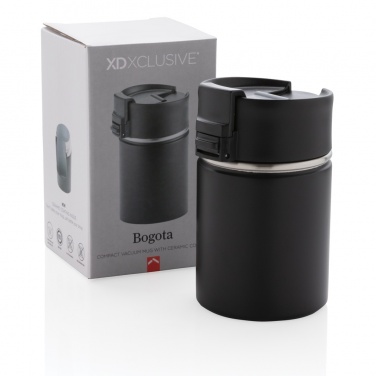 Logo trade corporate gifts picture of: Bogota compact vacuum mug with ceramic coating