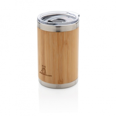 Logotrade advertising product image of: Bamboo coffee to go tumbler