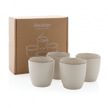Logo trade corporate gifts picture of: Ukiyo 4pcs drinkware set
