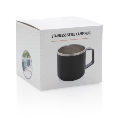 Logo trade promotional merchandise picture of: Stainless steel camp mug