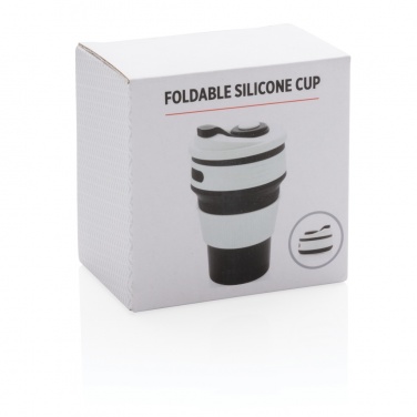 Logotrade corporate gift image of: Foldable silicone cup