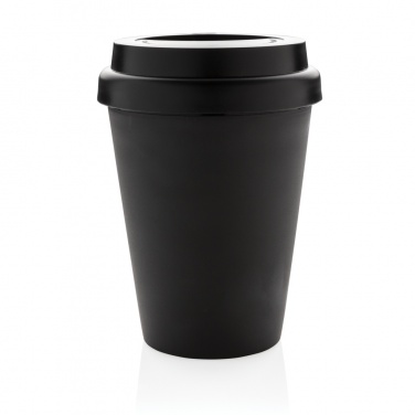 Logo trade business gift photo of: Reusable double wall coffee cup 300ml