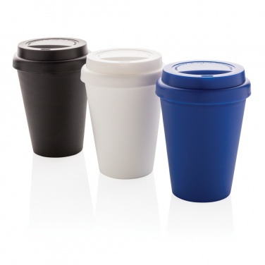 Logotrade advertising product image of: Reusable double wall coffee cup 300ml