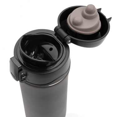 Logotrade corporate gift picture of: Metallic easy lock vacuum mug