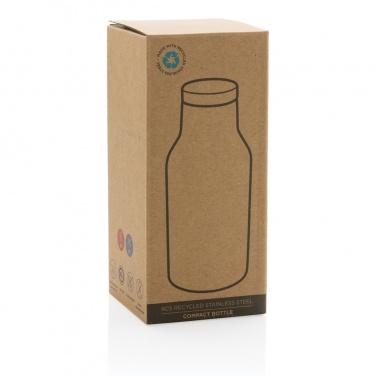 Logotrade advertising product image of: RCS Recycled stainless steel compact bottle