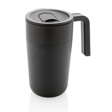 Logotrade corporate gift image of: GRS Recycled PP and SS mug with handle