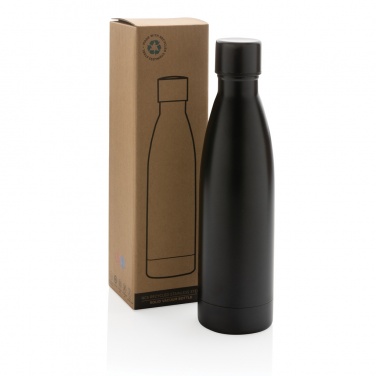 Logotrade corporate gift image of: RCS Recycled stainless steel solid vacuum bottle