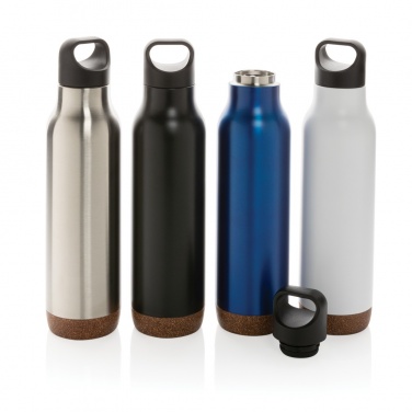 Logotrade promotional giveaway image of: Cork leakproof vacuum flask