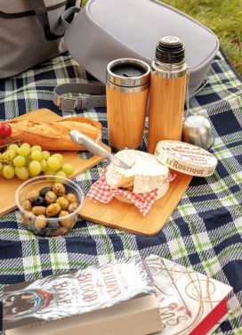 Logotrade promotional merchandise picture of: Bamboo vacuum travel flask