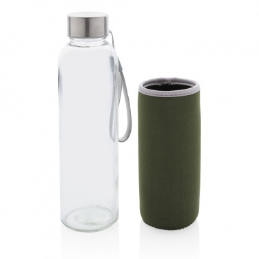 Logotrade corporate gift picture of: Glass bottle with neoprene sleeve