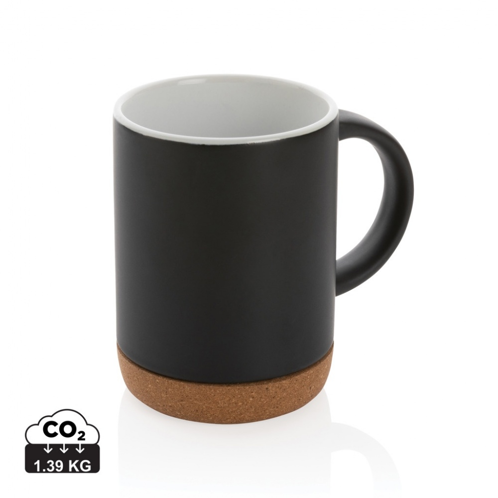 Logotrade promotional product image of: Ceramic mug with cork base 280ml