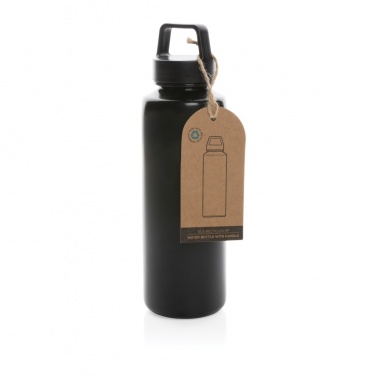 Logotrade promotional merchandise photo of: RCS certified recycled PP water bottle with handle
