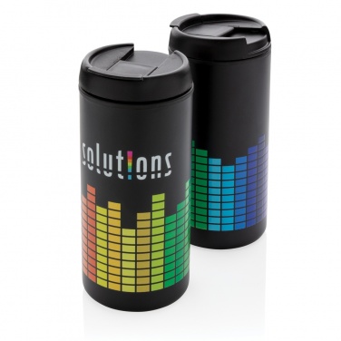Logo trade promotional giveaways image of: Metro RCS Recycled stainless steel tumbler