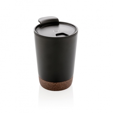 Logo trade promotional merchandise picture of: GRS RPP stainless steel cork coffee tumbler