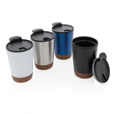 Logo trade business gift photo of: GRS RPP stainless steel cork coffee tumbler