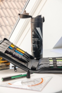 Logotrade promotional product image of: RCS Re-steel easy lock vacuum flask