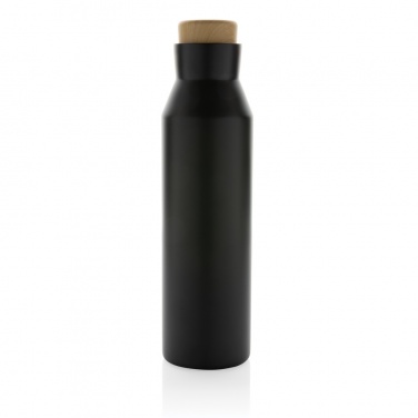 Logo trade promotional products picture of: Gaia RCS certified recycled stainless steel vacuum bottle