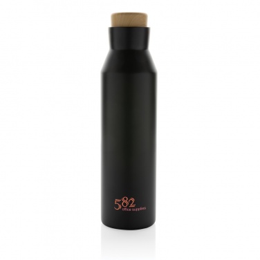 Logotrade promotional merchandise picture of: Gaia RCS certified recycled stainless steel vacuum bottle