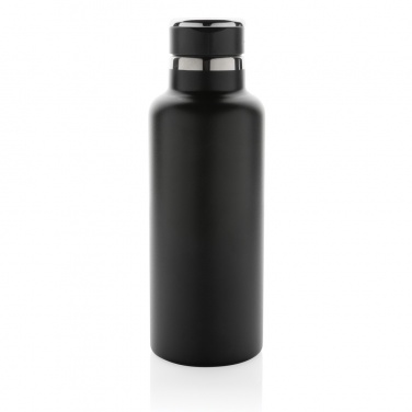 Logo trade promotional items image of: Hydro RCS recycled stainless steel vacuum bottle with spout