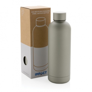 Logotrade corporate gifts photo of: RCS Recycled stainless steel Impact vacuum bottle