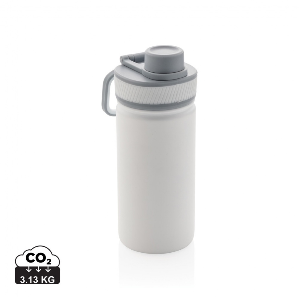 Logo trade promotional giveaway photo of: Vacuum stainless steel bottle with sports lid 550ml