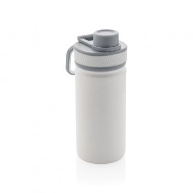 Logo trade promotional giveaway photo of: Vacuum stainless steel bottle with sports lid 550ml
