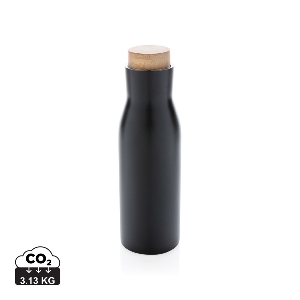 Logotrade promotional product picture of: Clima leakproof vacuum bottle with steel lid