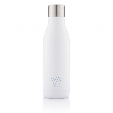 Logotrade promotional merchandise photo of: UV-C steriliser vacuum stainless steel bottle