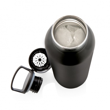 Logo trade promotional items picture of: Vacuum insulated leak proof standard mouth bottle