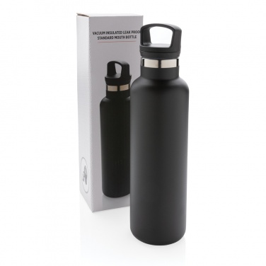 Logotrade business gift image of: Vacuum insulated leak proof standard mouth bottle
