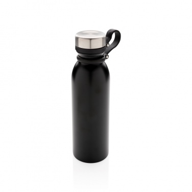 Logo trade business gifts image of: Copper vacuum insulated bottle with carry loop