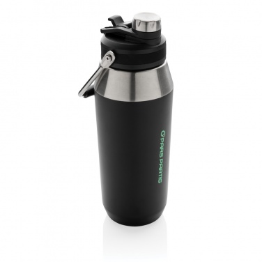 Logo trade advertising product photo of: Vacuum stainless steel dual function lid bottle 1L