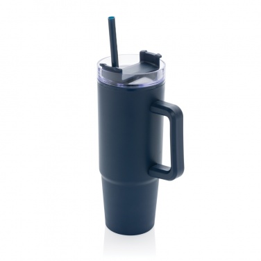 Logo trade business gifts image of: Tana RCS plastic tumbler with handle 900ml