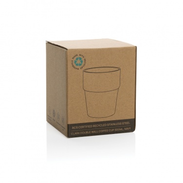 Logo trade advertising products picture of: Clark RCS double wall coffee cup 300ML