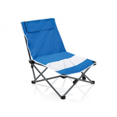Logo trade promotional items image of: Foldable beach chair in pouch