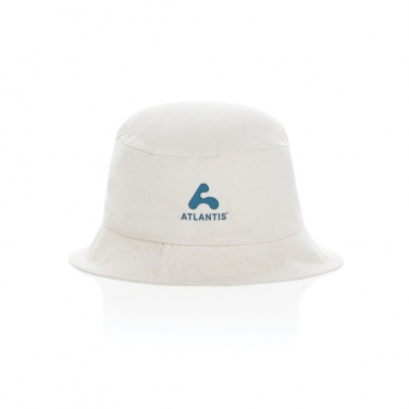Logotrade promotional merchandise image of: Impact Aware™ 285 gsm rcanvas one size bucket hat undyed