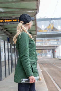 Logo trade promotional merchandise photo of: Impact 6 panel 280gr Recycled cotton cap with AWARE™ tracer