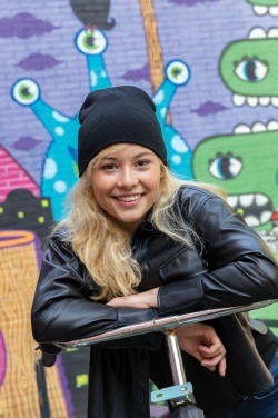 Logo trade promotional gifts picture of: Impact AWARE™ classic beanie with Polylana®