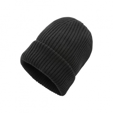 Logo trade promotional gifts picture of: Impact AWARE™  Polylana® double knitted beanie