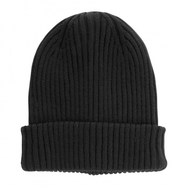 Logo trade advertising products image of: Impact AWARE™  Polylana® double knitted beanie