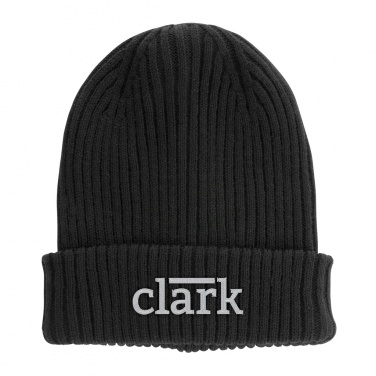 Logo trade promotional merchandise photo of: Impact AWARE™  Polylana® double knitted beanie
