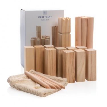 Logotrade promotional merchandise photo of: Wooden kubb set