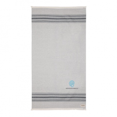 Logo trade promotional merchandise photo of: Ukiyo Yumiko AWARE™ Hammam Towel 100 x 180cm