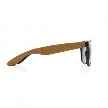 Logotrade promotional merchandise picture of: GRS recycled PC plastic sunglasses with cork