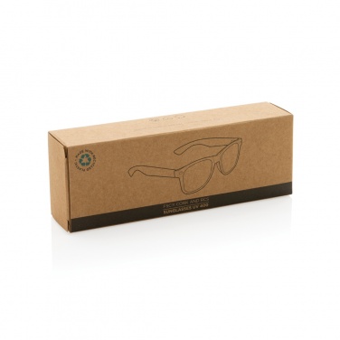Logotrade promotional giveaways photo of: GRS recycled PC plastic sunglasses with cork