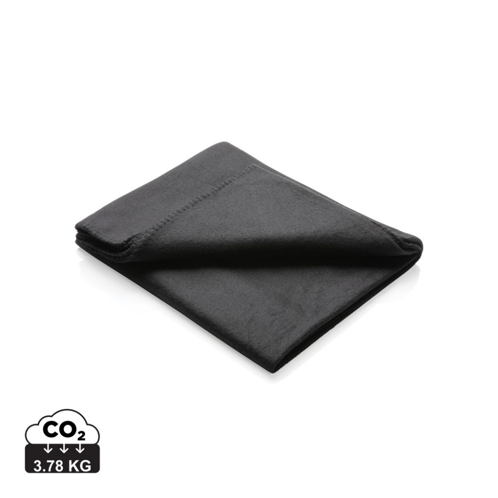 Logo trade promotional gifts picture of: Fleece blanket in pouch