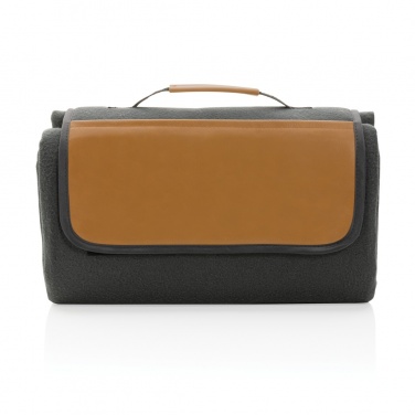 Logotrade promotional merchandise photo of: Impact AWARE™ RPET picnic blanket with PU cover