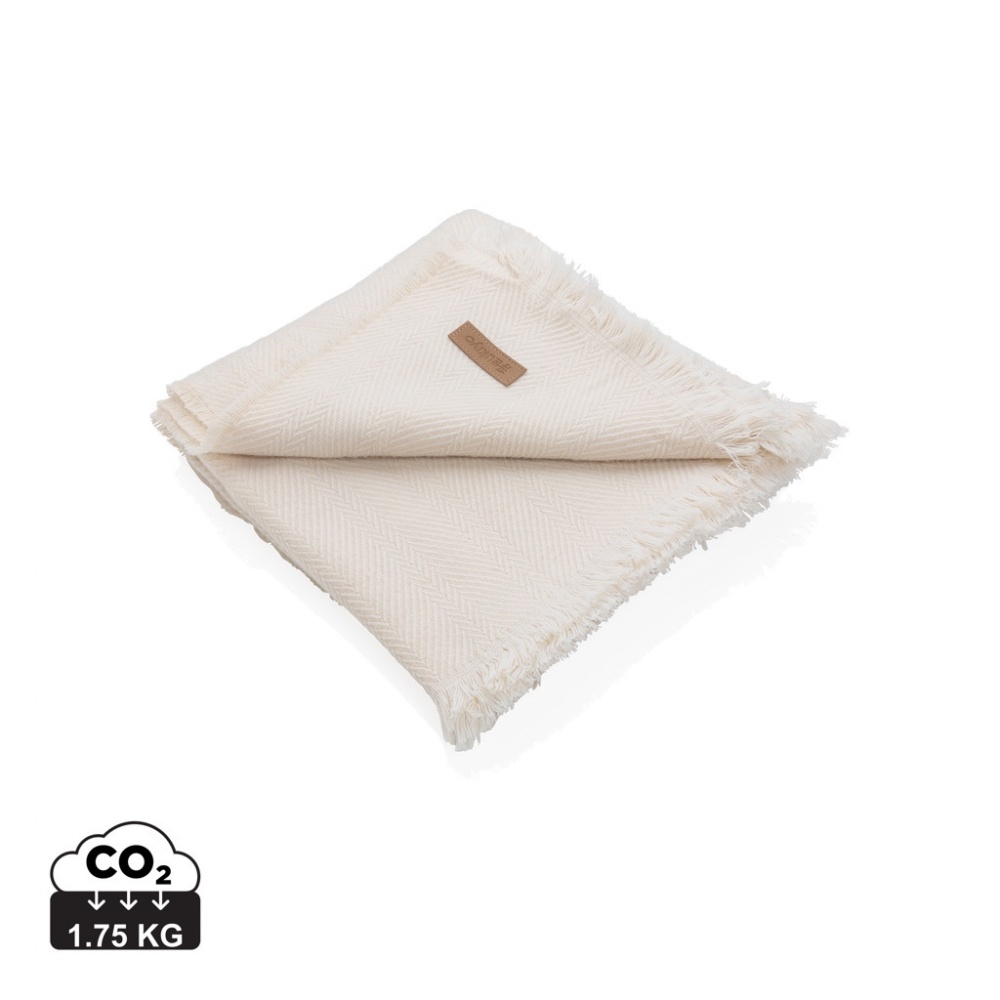 Logotrade corporate gifts photo of: Ukiyo Aware™ Polylana® woven blanket 130x150cm