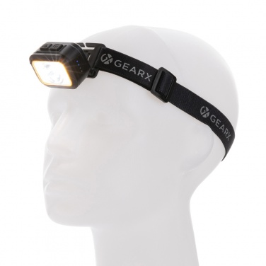 Logotrade advertising product image of: Gear X RCS rPlastic heavy duty head torch