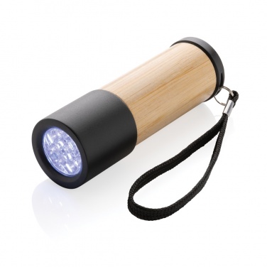 Logo trade advertising products image of: Bamboo and RCS certfied recycled plastic torch